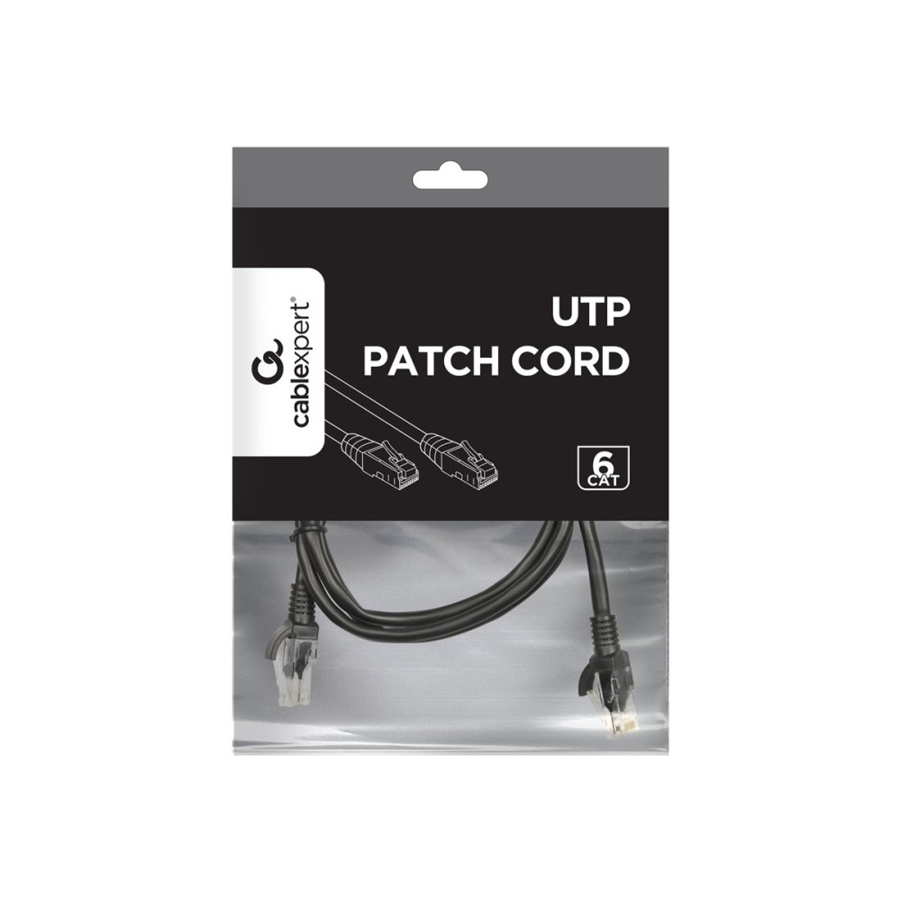 Produktbild för Cablexpert patch-kabel - svart