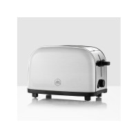 Produktbild för OBH Nordica Manhattan Steel 2 (2267) - brödrost - rostfritt stål/svart