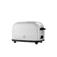 Produktbild för OBH Nordica Manhattan Steel 2 (2267) - brödrost - rostfritt stål/svart
