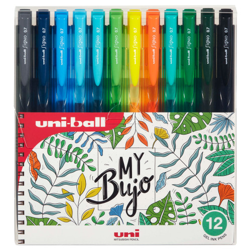 Uni-Ball Uni-ball Signo RT1 (My Bujo) set med 12 gelrollerpennor med...