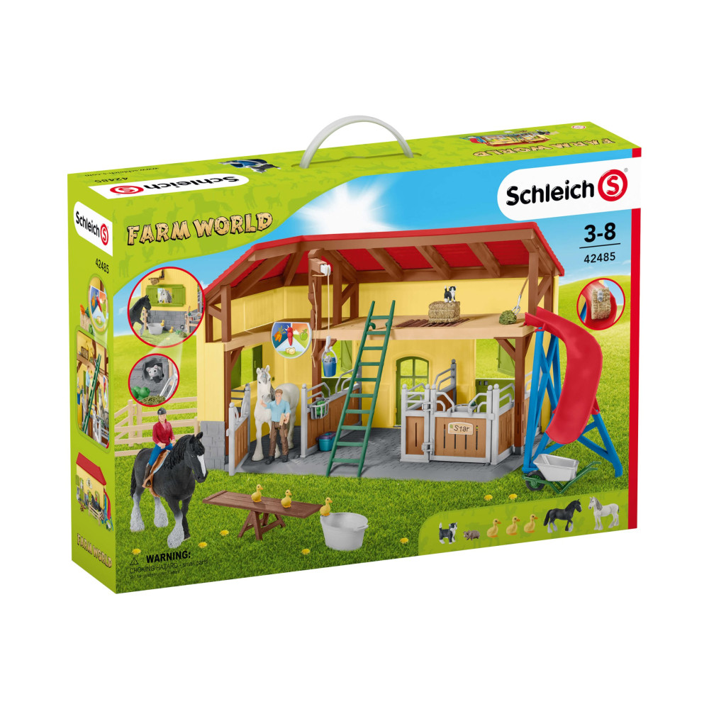 Produktbild för Schleich Farm World - Häststall