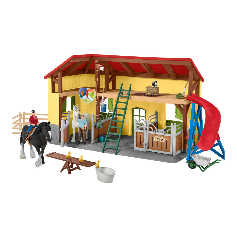 Produktbild för Schleich Farm World - Häststall
