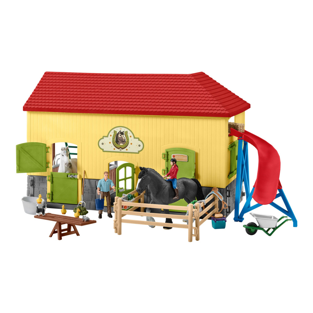 Produktbild för Schleich Farm World - Häststall
