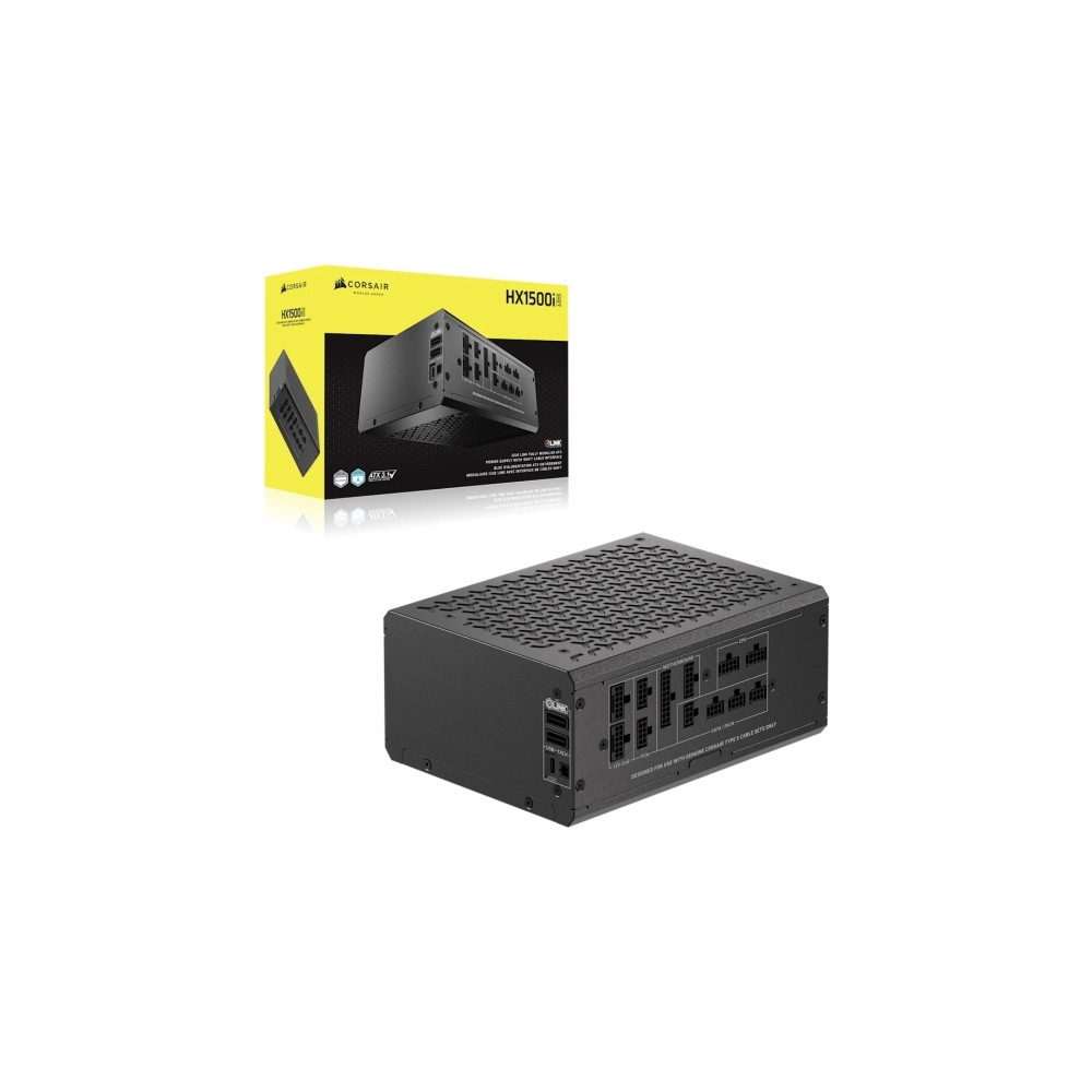 Produktbild för CORSAIR HXi SHIFT Series HX1500I - nätaggregat - 1500 Watt
