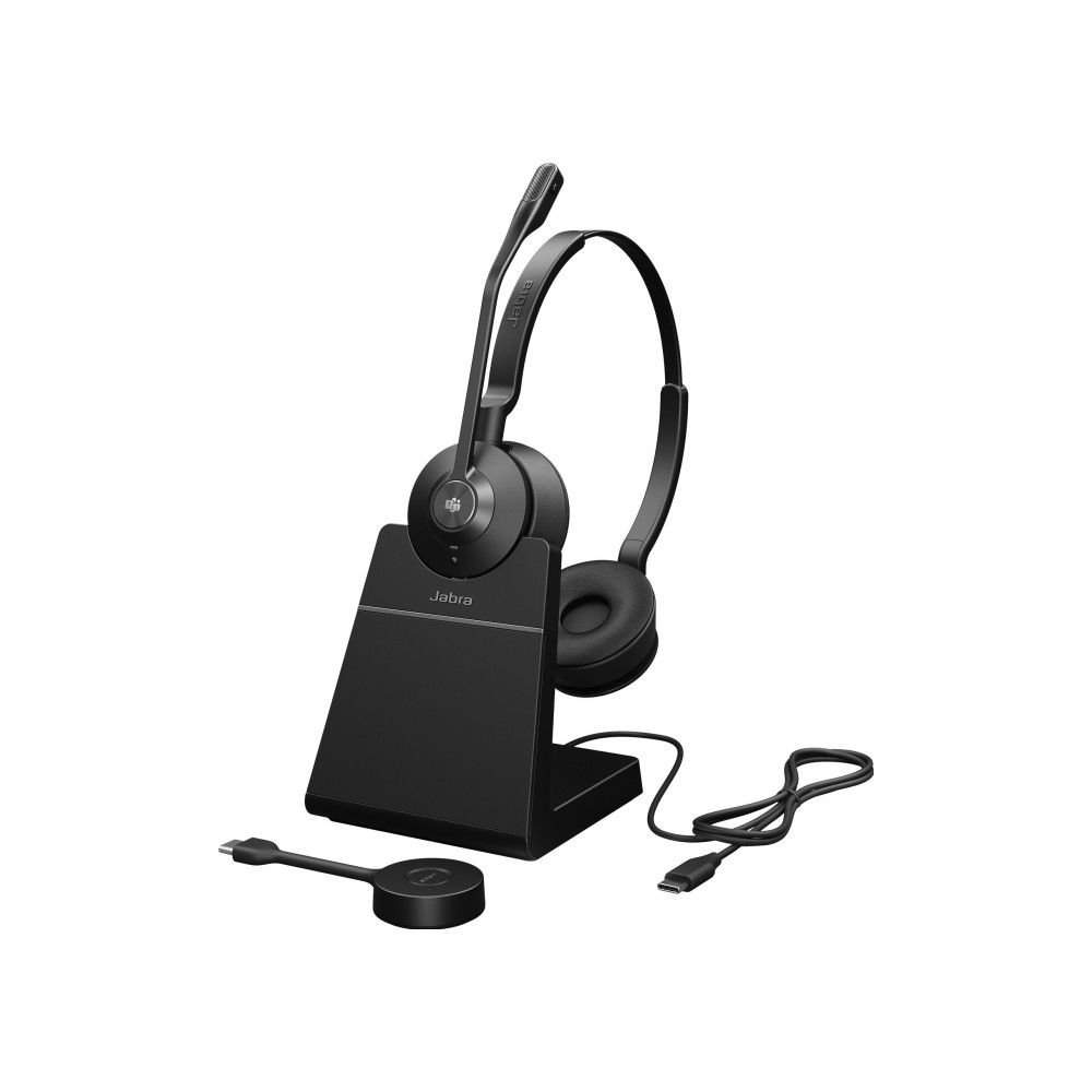 Produktbild för Jabra Engage 55 SE Stereo - headset - USB-C via DECT-adapter