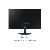 Produktbild för Samsung S24D362GAU - S36GD Series - LED-skärm - böjd - Full HD (1080p) - 24"