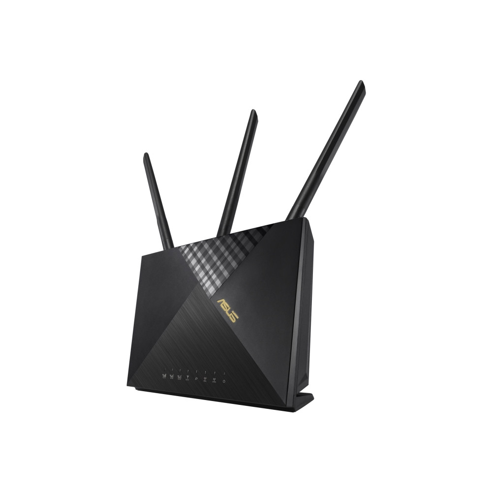 Produktbild för ASUS 4G-AX56 - trådlös router - WWAN - Wi-Fi 6 - skrivbordsmodell