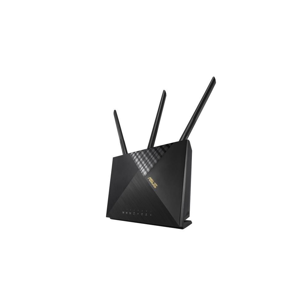 Produktbild för ASUS 4G-AX56 - trådlös router - WWAN - Wi-Fi 6 - skrivbordsmodell