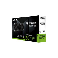 Produktbild för ASUS TUF Gaming GeForce RTX 5070 Ti 16GB - OC Edition - grafikkort - GeForce RTX 5070 Ti - 16 GB - grå