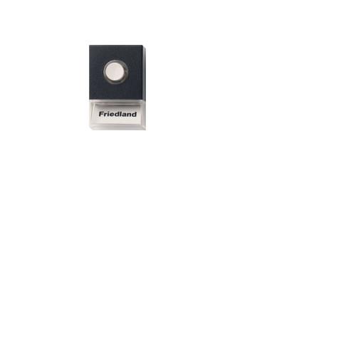 Friedland FRIEDLAND BY HONEYWELL Ringetryck Pushlite svart med belyst...