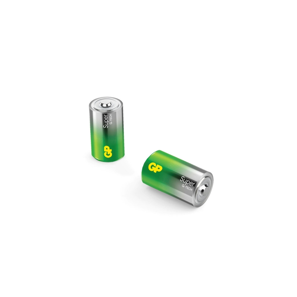 Produktbild för GP Super batteri - 2 x D - alkaliskt