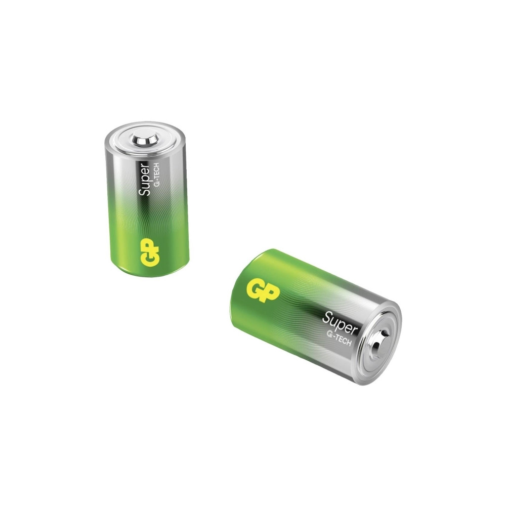 Produktbild för GP Super batteri - 2 x D - alkaliskt