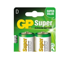 Produktbild för GP Super batteri - 2 x D - alkaliskt