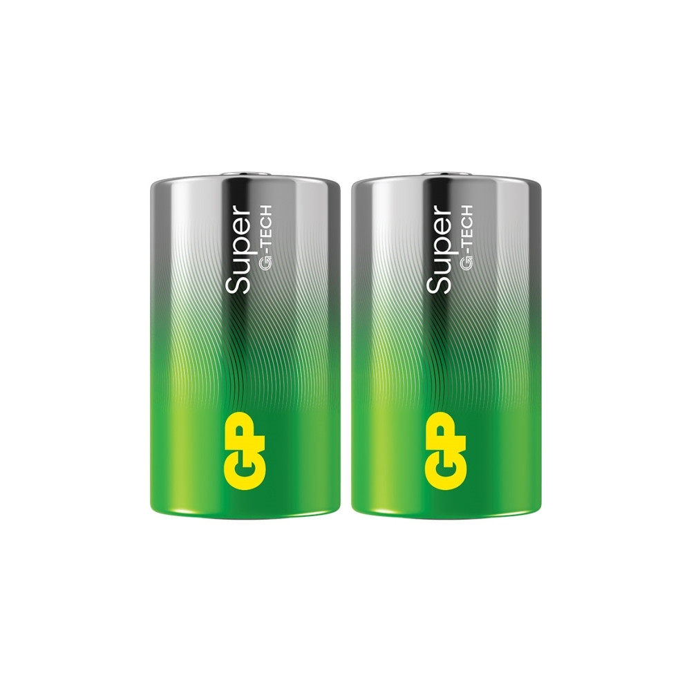Produktbild för GP Super batteri - 2 x D - alkaliskt