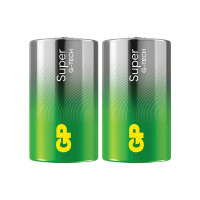 Produktbild för GP Super batteri - 2 x D - alkaliskt