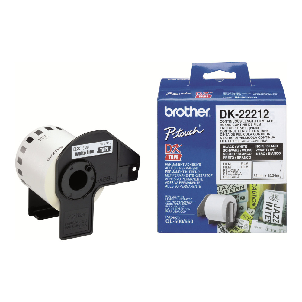 Produktbild för Brother DK-22212 - tejp - Rulle (6,2 cm x 15,2 m)