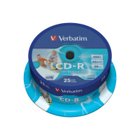 Produktbild för Verbatim DataLifePlus - CD-R x 25 - 700 MB - lagringsmedier