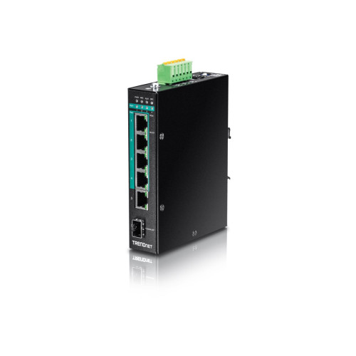 TRENDnet TRENDnet TI-PG541I - switch - 6 portar - Administrerad - TAA-kompatibel