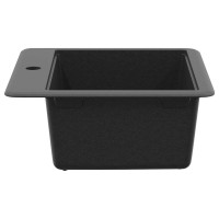 Produktbild för Diskho Svart 470 x 440 mm Granit
