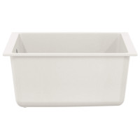 Produktbild för Diskho Vit 370 x 460 mm 80% Kvarts och 20% Resin