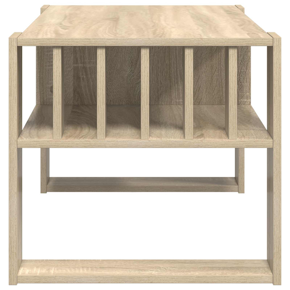 Produktbild för Kaffeebord Sonoma-ek 92 x 49,5 x 45 cm Konstruerat trä
