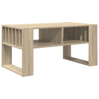 Produktbild för Kaffeebord Sonoma-ek 92 x 49,5 x 45 cm Konstruerat trä