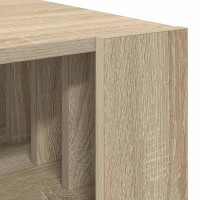 Produktbild för Kaffeebord Sonoma-ek 92 x 49,5 x 45 cm Konstruerat trä