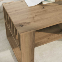 Produktbild för Kaffeebord Artisan Ek 92 x 49,5 x 45 cm Konstruerat trä