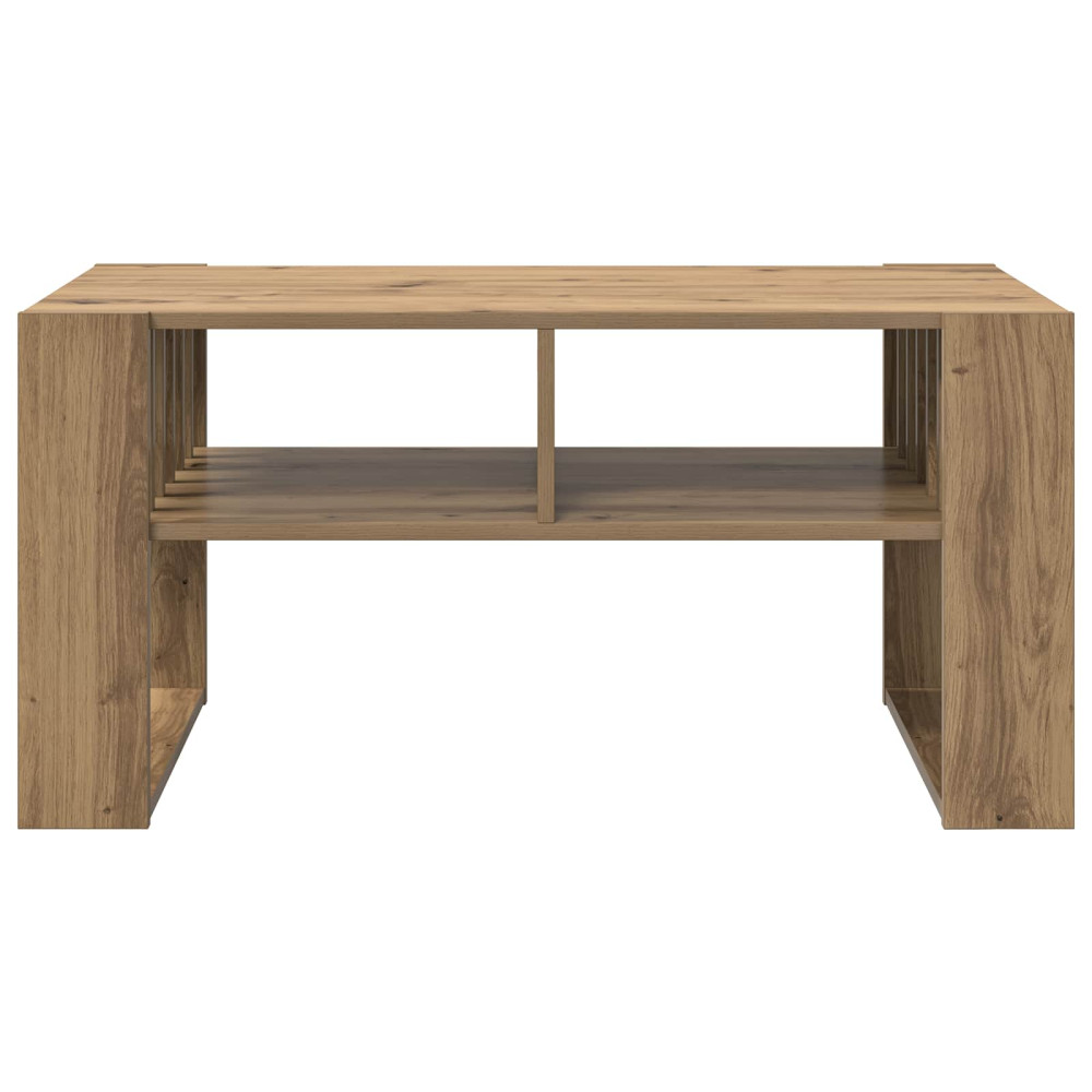 Produktbild för Kaffeebord Artisan Ek 92 x 49,5 x 45 cm Konstruerat trä