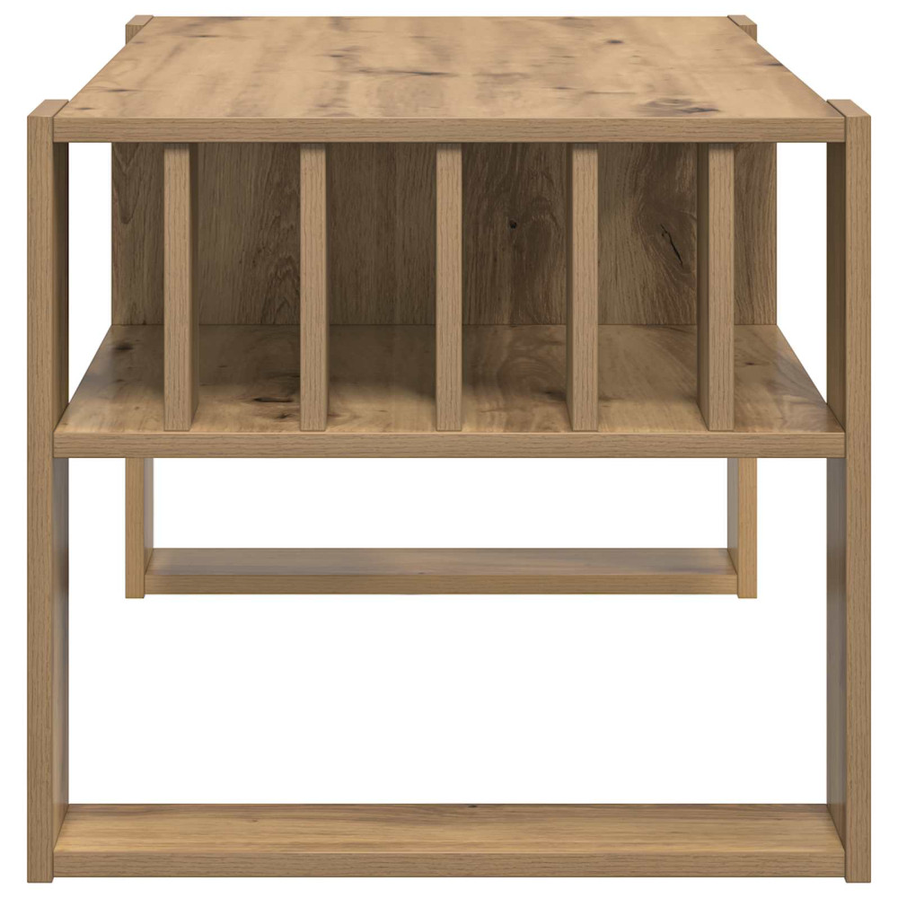 Produktbild för Kaffeebord Artisan Ek 92 x 49,5 x 45 cm Konstruerat trä