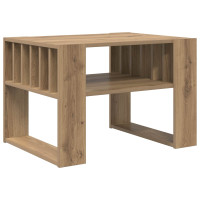 Produktbild för Kaffeebord Artisan Ek 66 x 49,5 x 45 cm Konstruerat trä