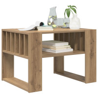 Produktbild för Kaffeebord Artisan Ek 66 x 49,5 x 45 cm Konstruerat trä