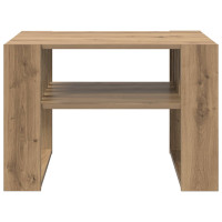 Produktbild för Kaffeebord Artisan Ek 66 x 49,5 x 45 cm Konstruerat trä