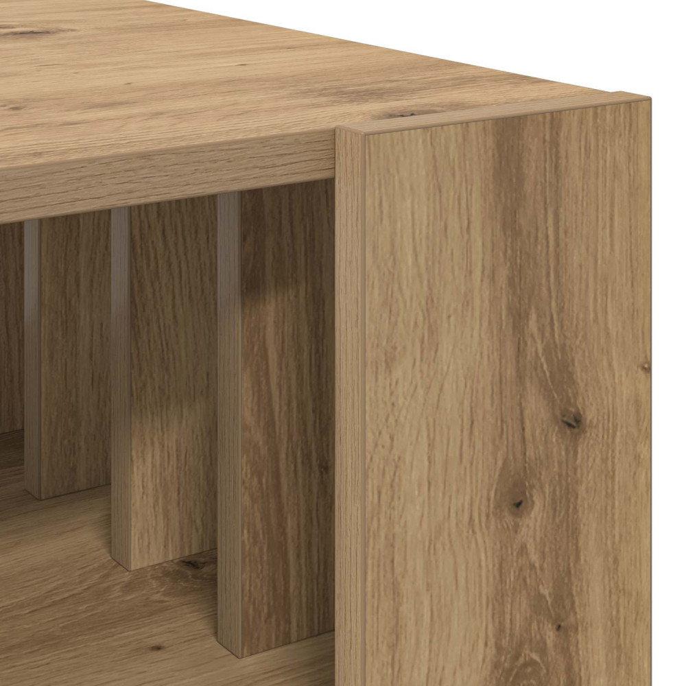 Produktbild för Kaffeebord Artisan Ek 66 x 49,5 x 45 cm Konstruerat trä