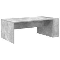 Produktbild för Kaffeebord Betonggrå 95 x 50 x 34 cm Konstruerat trä