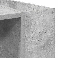 Produktbild för Kaffeebord Betonggrå 95 x 50 x 34 cm Konstruerat trä