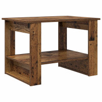 Produktbild för Kaffeebord Gammalt trä 72 x 50 x 50 cm Konstruerat trä