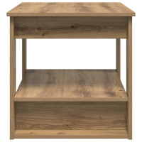 Produktbild för Kaffeebord Artisan Ek 72 x 50 x 50 cm Konstruerat trä