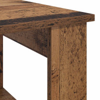 Produktbild för Kaffeebord Gammalt trä 51 x 50 x 50 cm Konstruerat trä