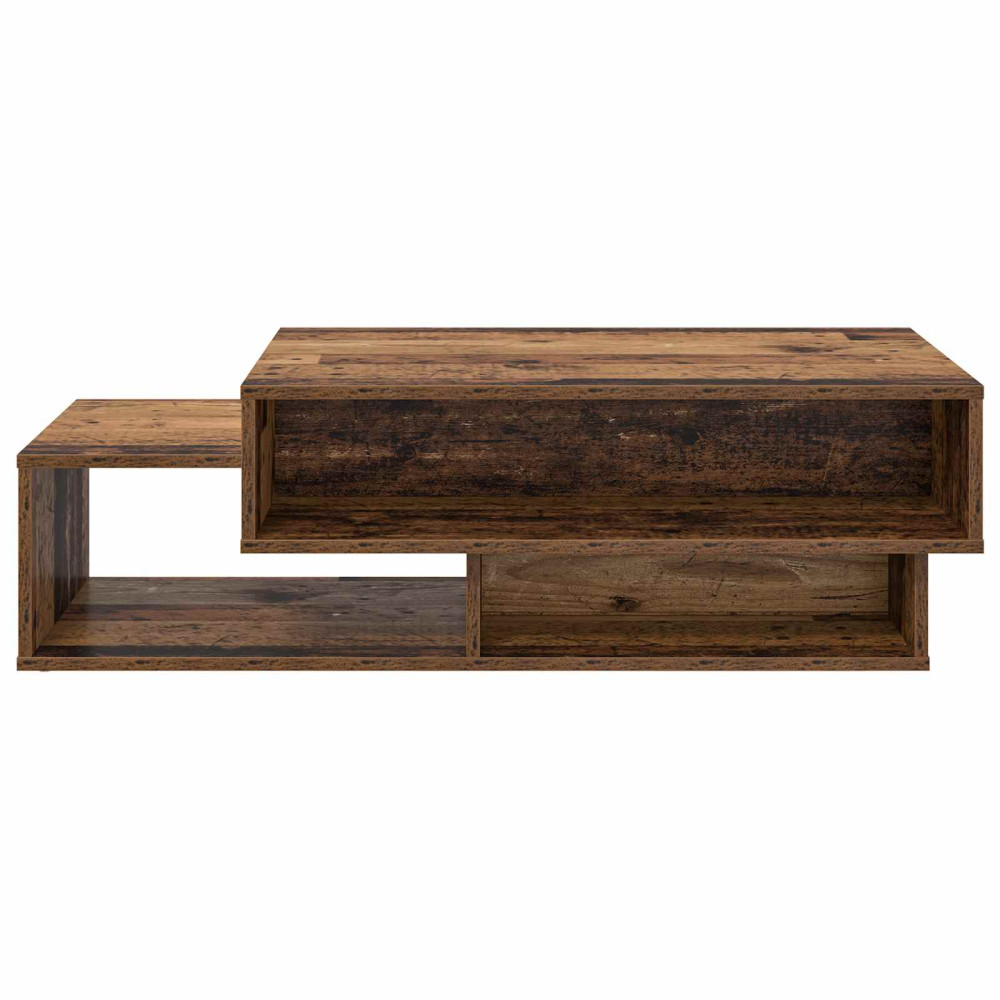 Produktbild för Kaffeebord Gammalt trä 105 x 50 x 32,5 cm Konstruerat trä