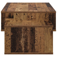 Produktbild för Kaffeebord Gammalt trä 105 x 50 x 32,5 cm Konstruerat trä
