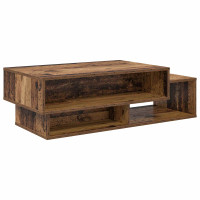 Produktbild för Kaffeebord Gammalt trä 105 x 50 x 32,5 cm Konstruerat trä