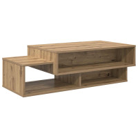 Produktbild för Kaffeebord Artisan Ek 105 x 50 x 32,5 cm Konstruerat trä