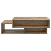 Produktbild för Kaffeebord Artisan Ek 105 x 50 x 32,5 cm Konstruerat trä