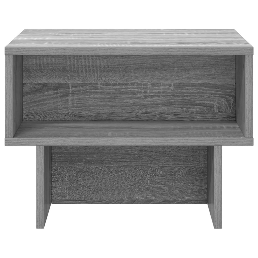 Produktbild för Kaffeebord Grå Sonoma 48 x 46 x 35 cm Konstruerat trä