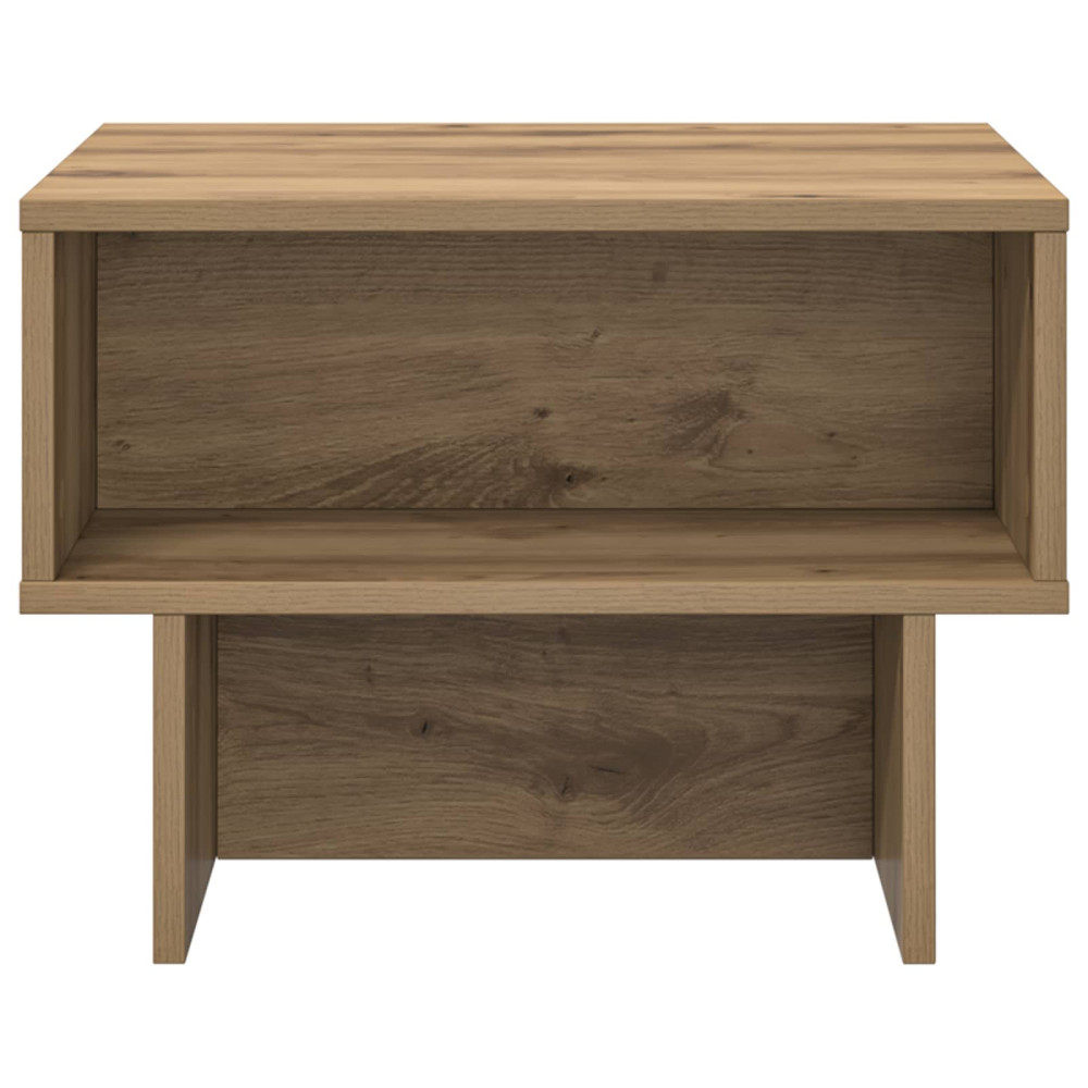 Produktbild för Kaffeebord Artisan Ek 48 x 46 x 35 cm Konstruerat trä