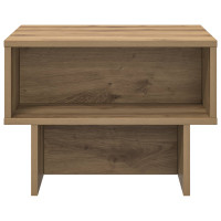 Produktbild för Kaffeebord Artisan Ek 48 x 46 x 35 cm Konstruerat trä