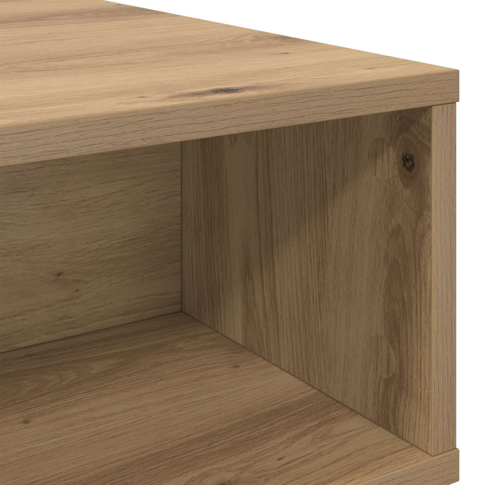 Produktbild för Kaffeebord Artisan Ek 48 x 46 x 35 cm Konstruerat trä