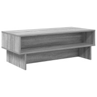 Produktbild för Kaffeebord Grå Sonoma 100 x 46 x 35 cm Konstruerat trä