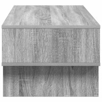 Produktbild för Kaffeebord Grå Sonoma 100 x 46 x 35 cm Konstruerat trä